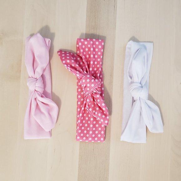 Other - 5/$25 Sale - Baby Headbands Set of 3